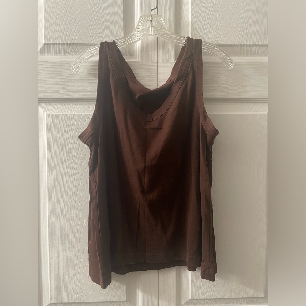White Stag brown tank top